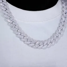 16MM Baguette Cuban Link Chain