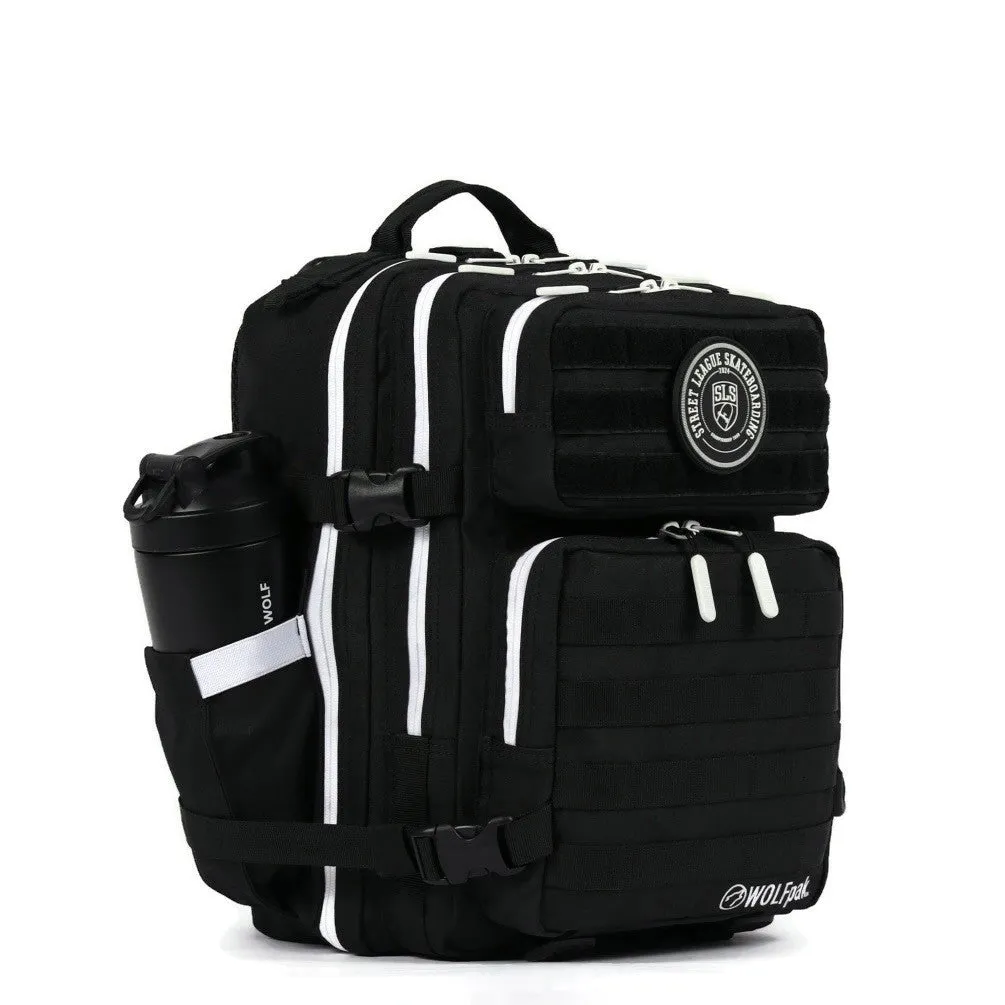 25L Backpack Black Street League Skateboarding SLS