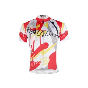 Abstract Graffiti Jersey Men's Short-Sleeve Bicycling Shirts Summer NO.680