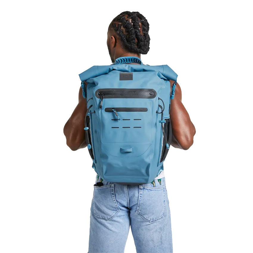 Adventure Waterproof Backpack 30L - Storm Blue