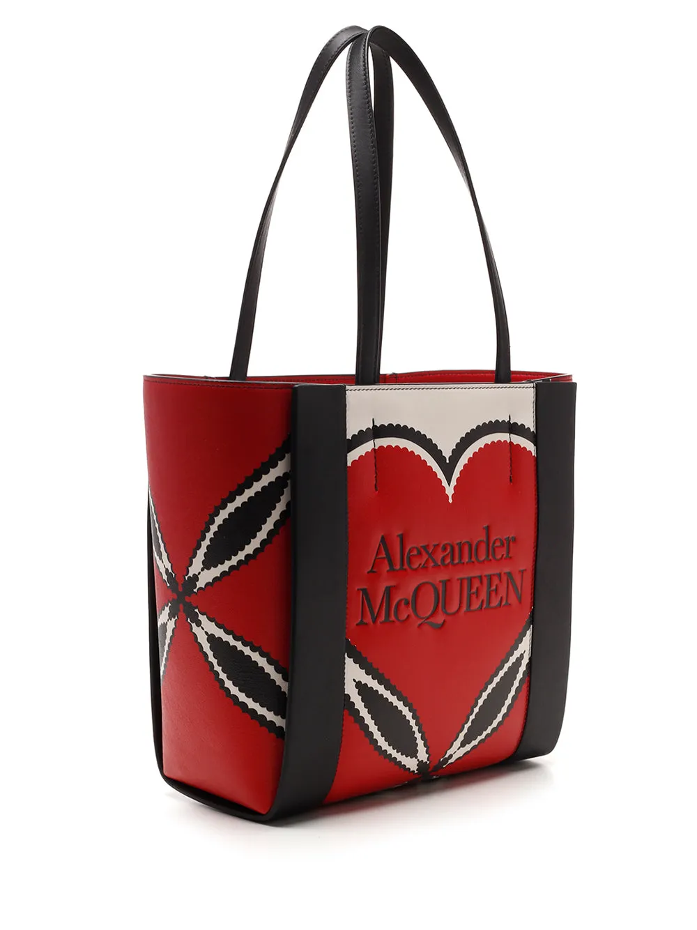 Alexander McQueen Exploded Heart Signature Shopper Bag