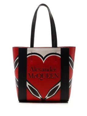 Alexander McQueen Exploded Heart Signature Shopper Bag