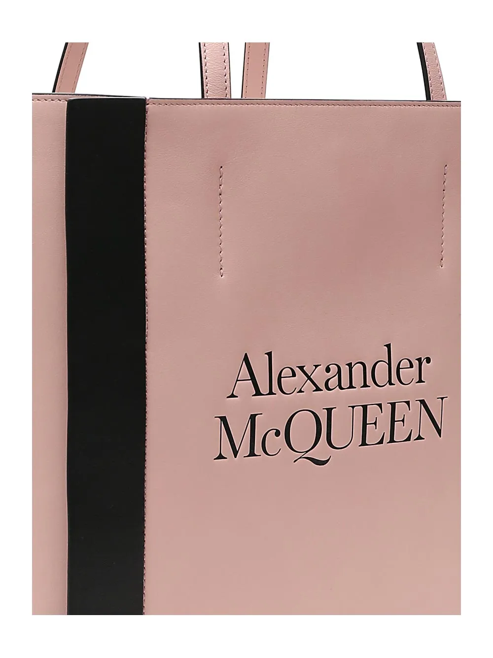 Alexander McQueen Logo Print Shopper Tote Bag