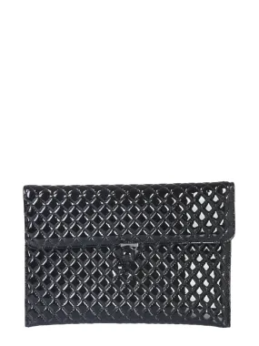 Alexander McQueen Skill Buckle Envelope Clutch Bag