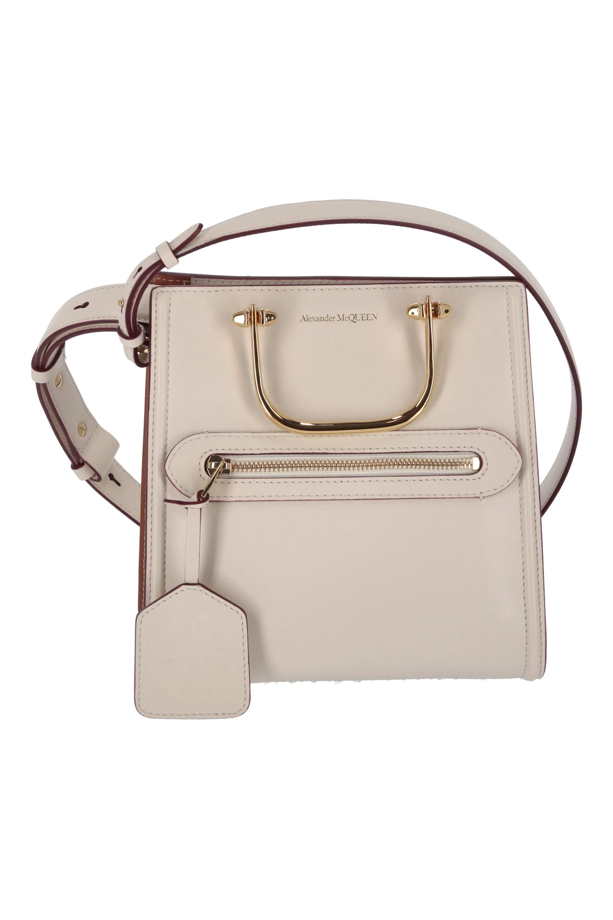 Alexander McQueen The Short Story Zipped Shoulder Bag