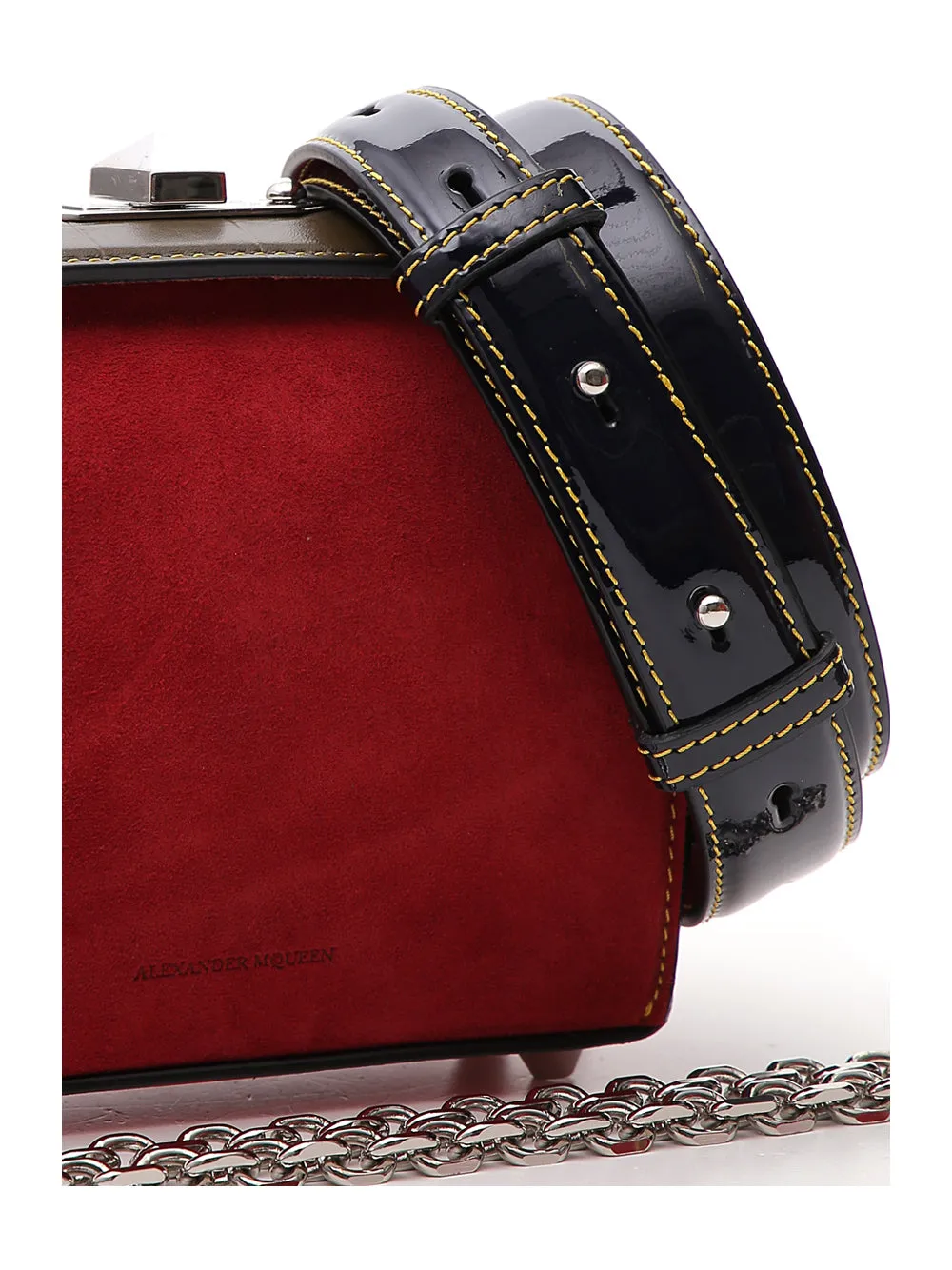 Alexander McQueen Two Tone Shoulder Bag