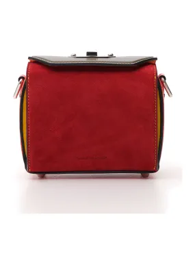 Alexander McQueen Two Tone Shoulder Bag