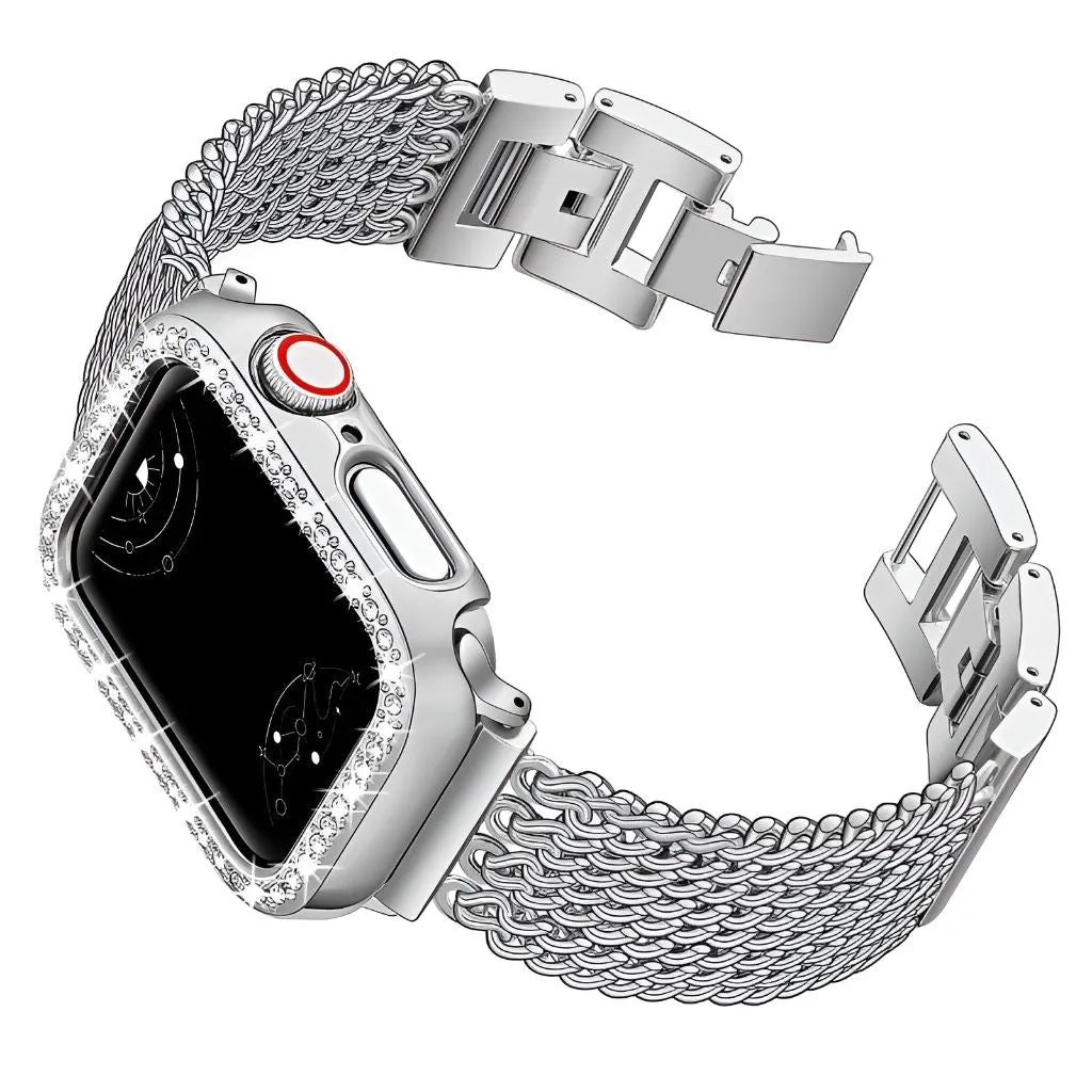 Aliqui Designer Stainless Steel Band   Case