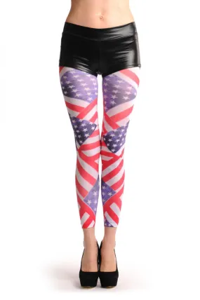 American Flag Footless