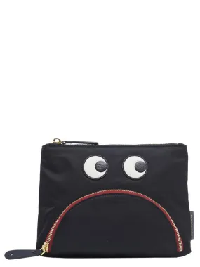 Anya Hindmarch Sad Eyes Clutch Bag