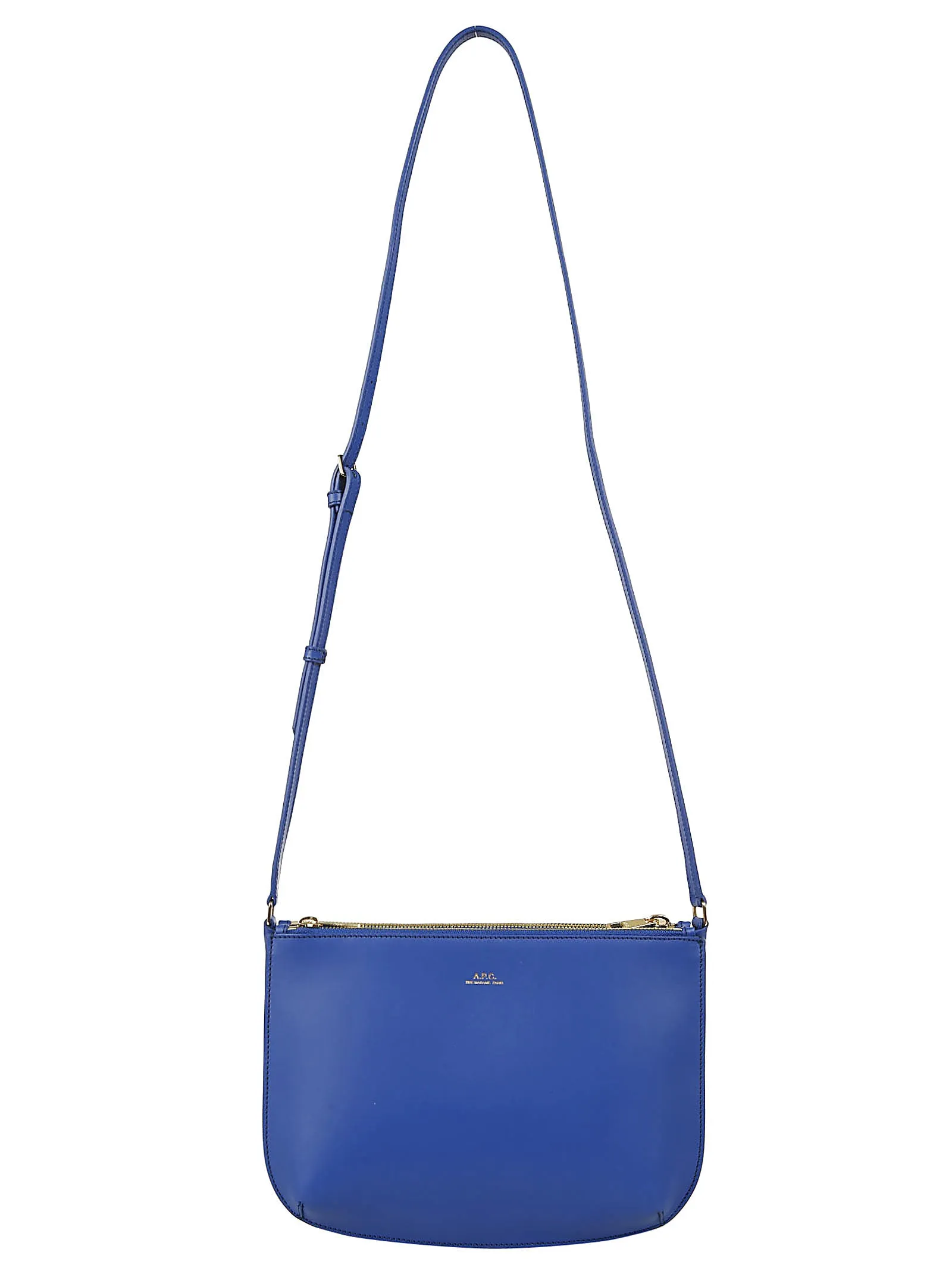 A.P.C. Sarah Logo Debossed Crossbody Bag