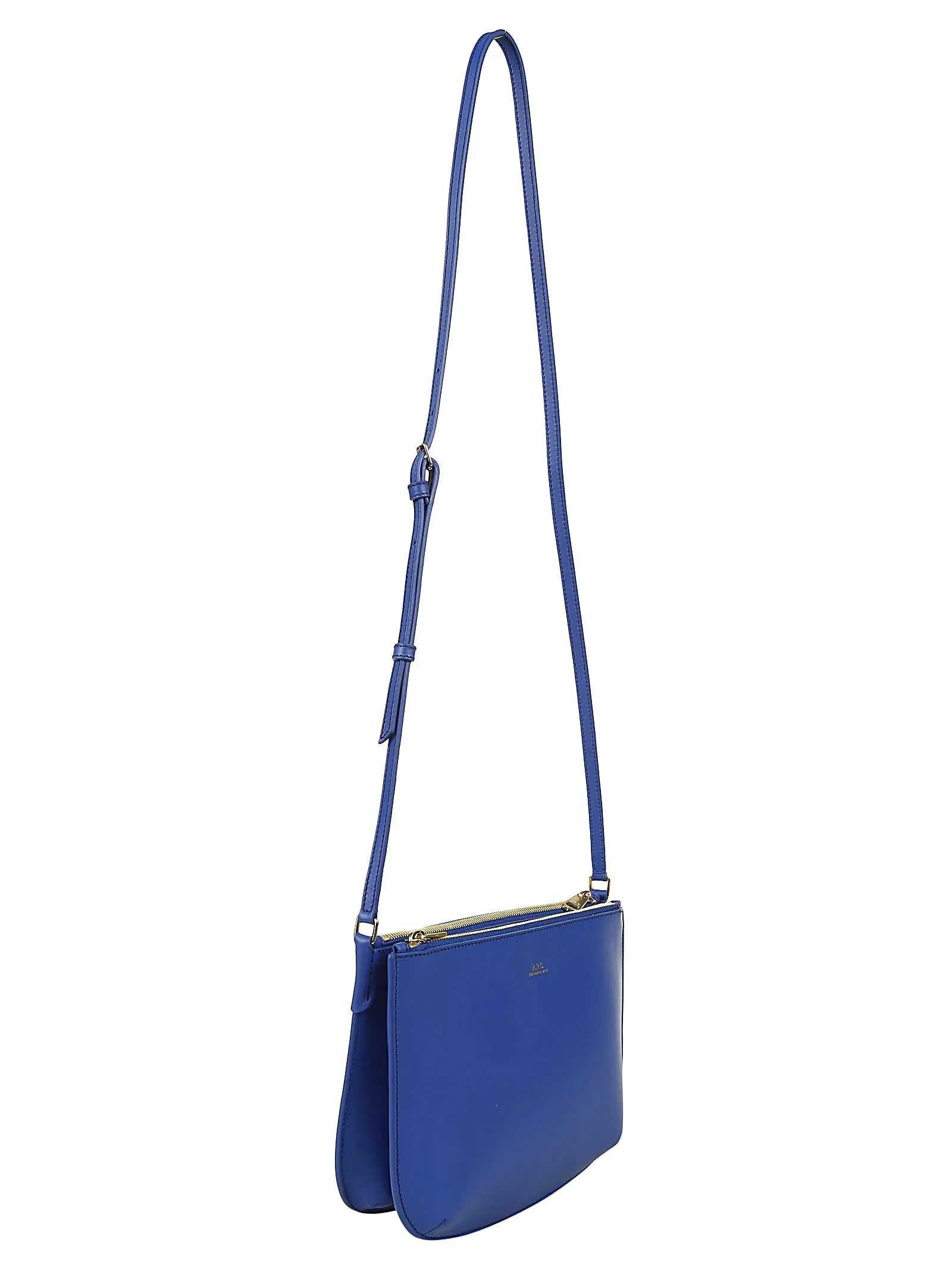 A.P.C. Sarah Logo Debossed Crossbody Bag