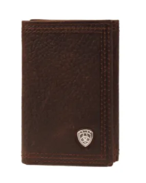 Ariat Mens Copper Work Performance Trifold Wallet A35122282