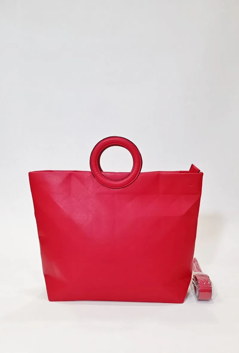 Ava Looped Red Bag