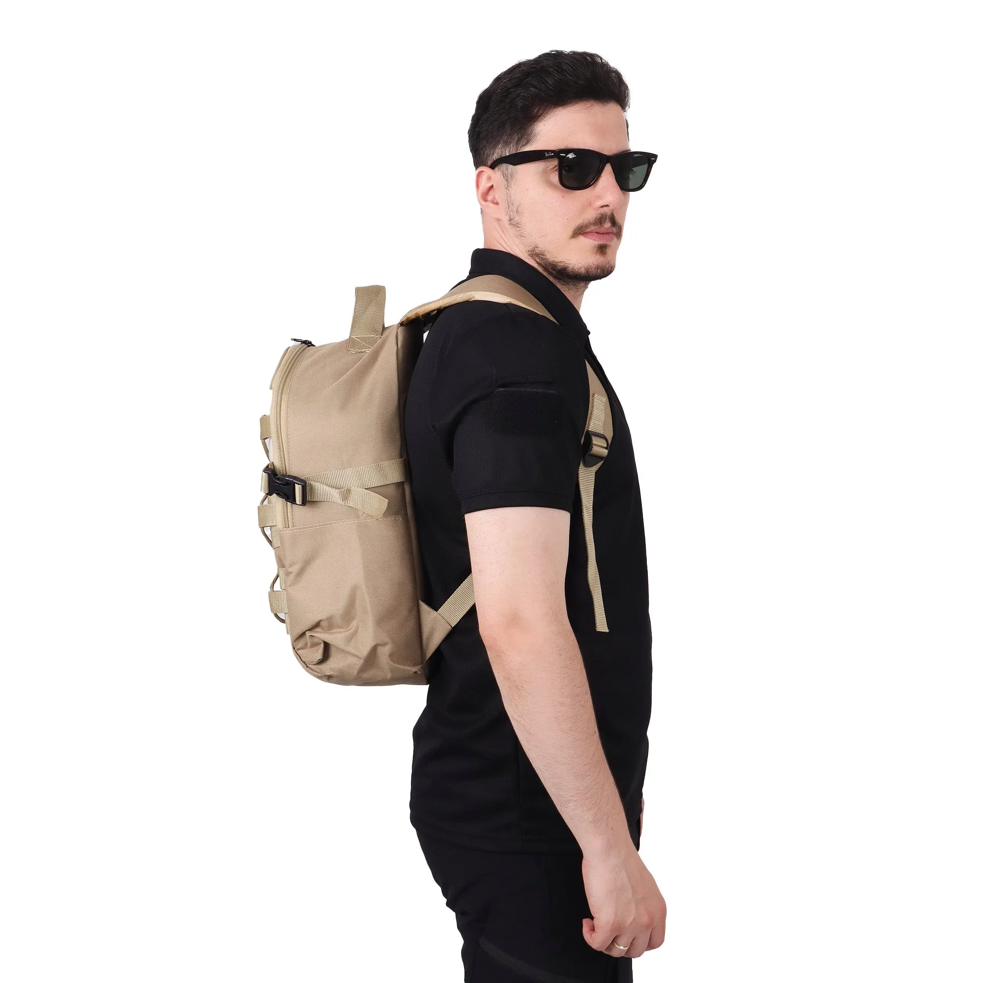 Beige Tactical ERA Model Daily Backpack - 25 Litre Bag