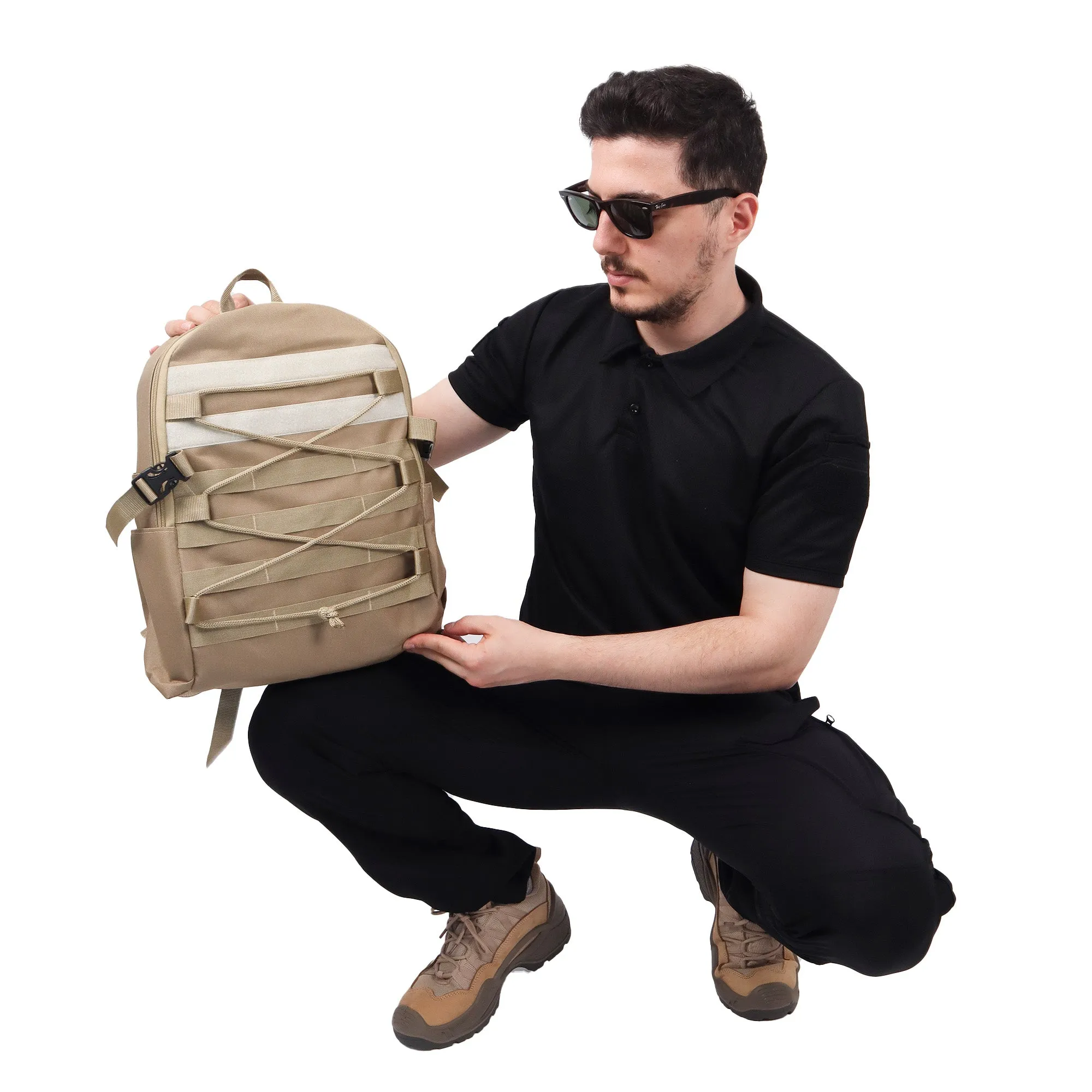 Beige Tactical ERA Model Daily Backpack - 25 Litre Bag