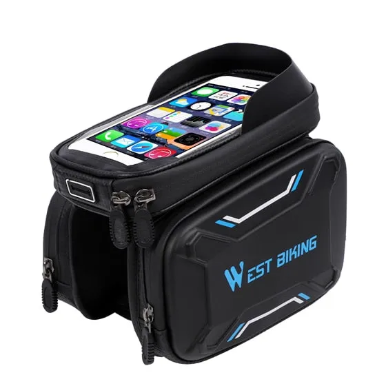 Bicycle Bag Front Frame MTB Bike Bag Cycling Accessories High Quality Waterproof Touch Screen Top Tube Phone Bag