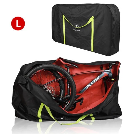 Bike Cover Storage Bag Fit for 14/16/20/26/27.5 inches 700C Folding Bike Portable Thicken Travel Carry Loading Bags