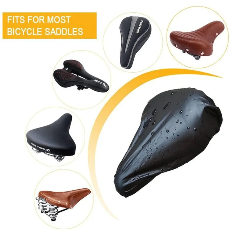 Bike Seat Rain Cover with Pannier Protection Accessories