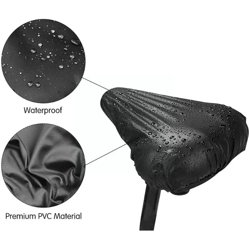 Bike Seat Rain Cover with Pannier Protection Accessories