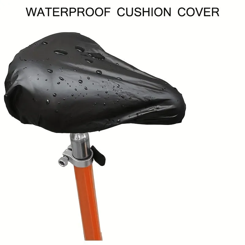 Bike Seat Rain Cover with Pannier Protection Accessories