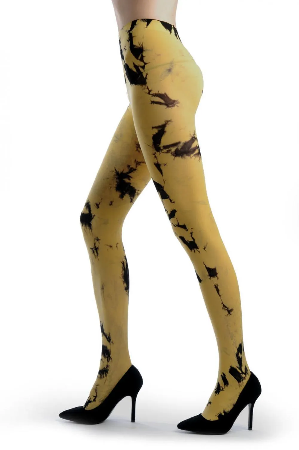 Black & Yellow Colour Splash (Tie Dye)