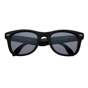 Black Polarized Folding Sunglasses