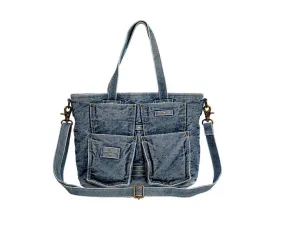 Blue Jeans Jo Shoulder Bag*