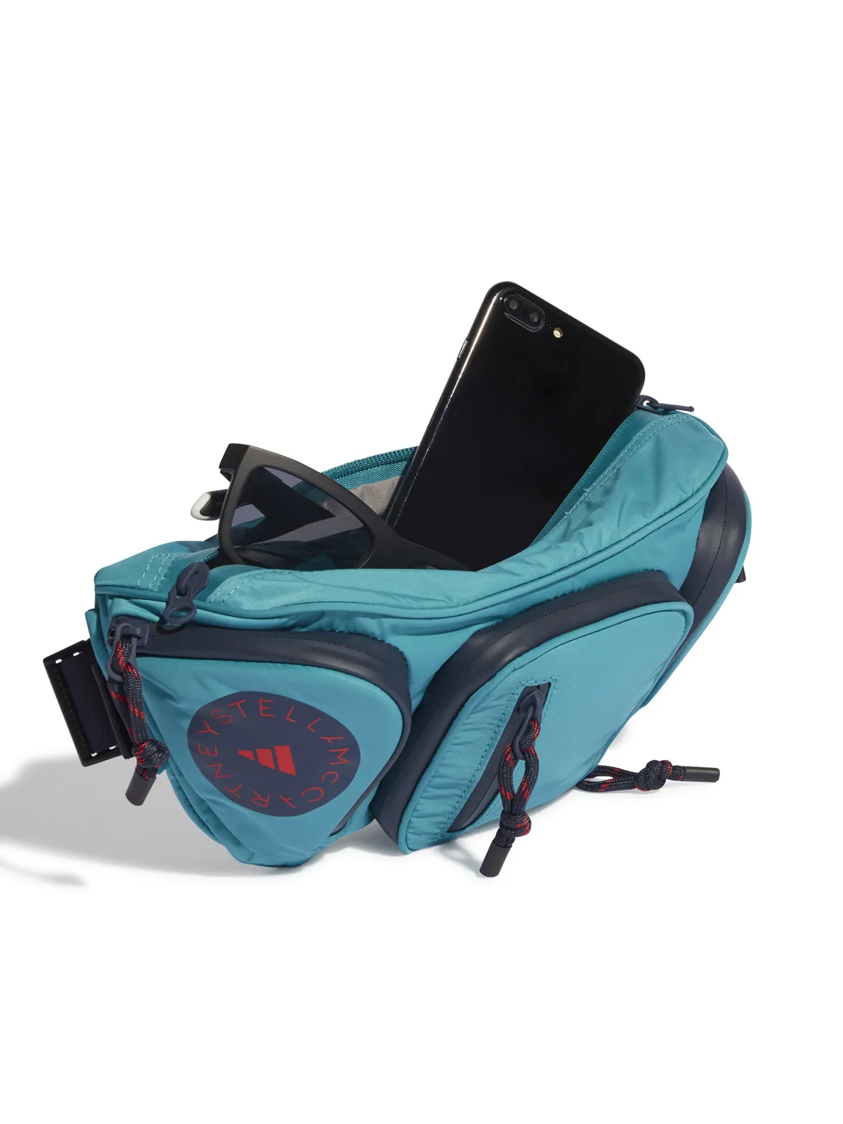 Blue Pocket Bum Bag