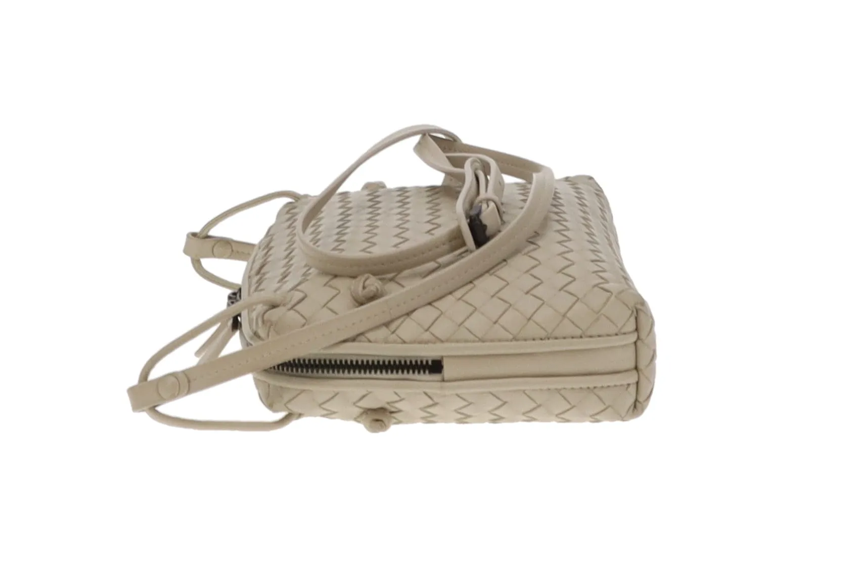 Bottega Veneta Off-White Vintage Nodini Bag