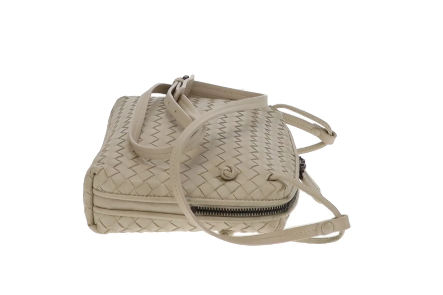 Bottega Veneta Off-White Vintage Nodini Bag