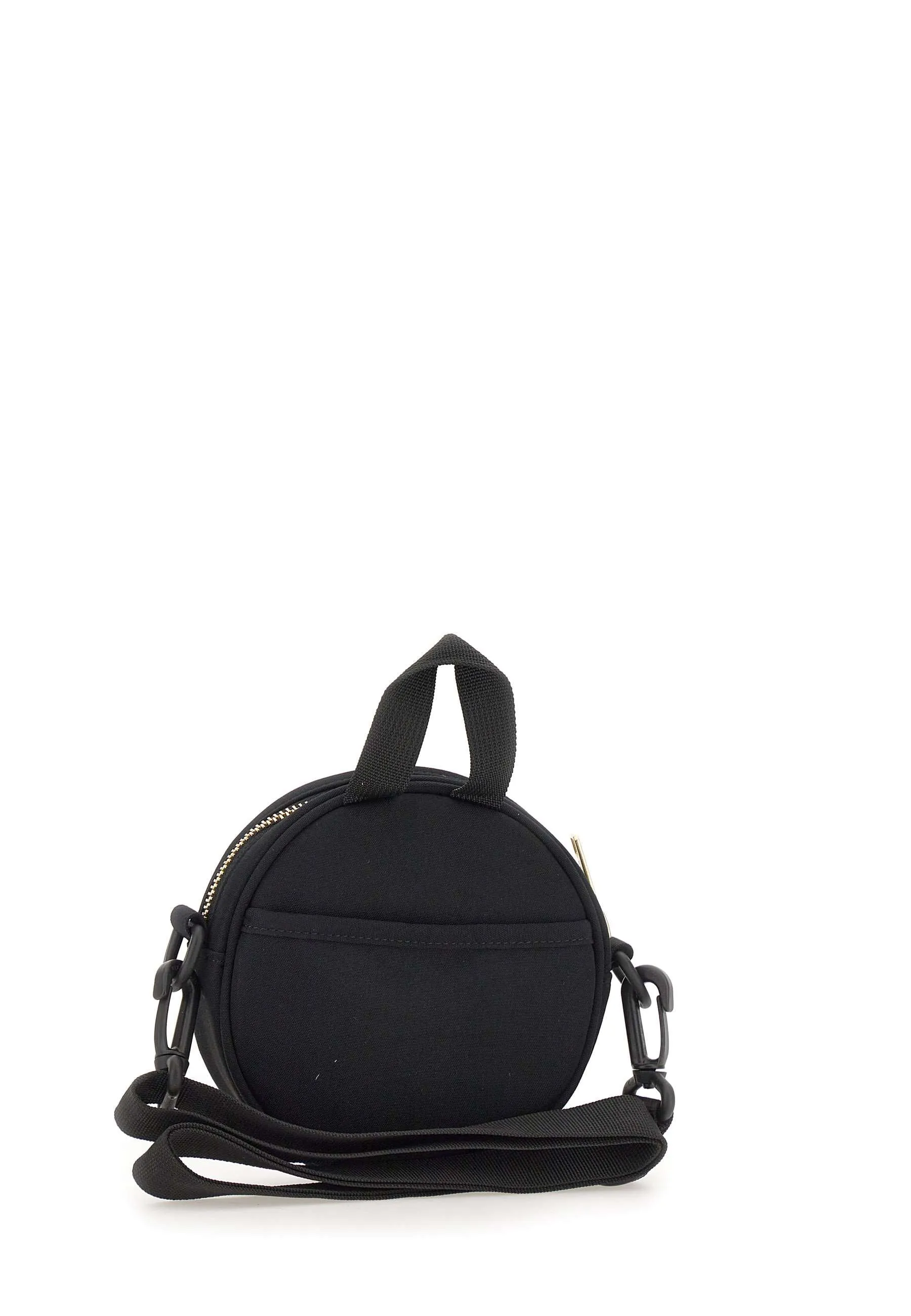 Clarton Waterproof Nylon Shoulder Bag in Black