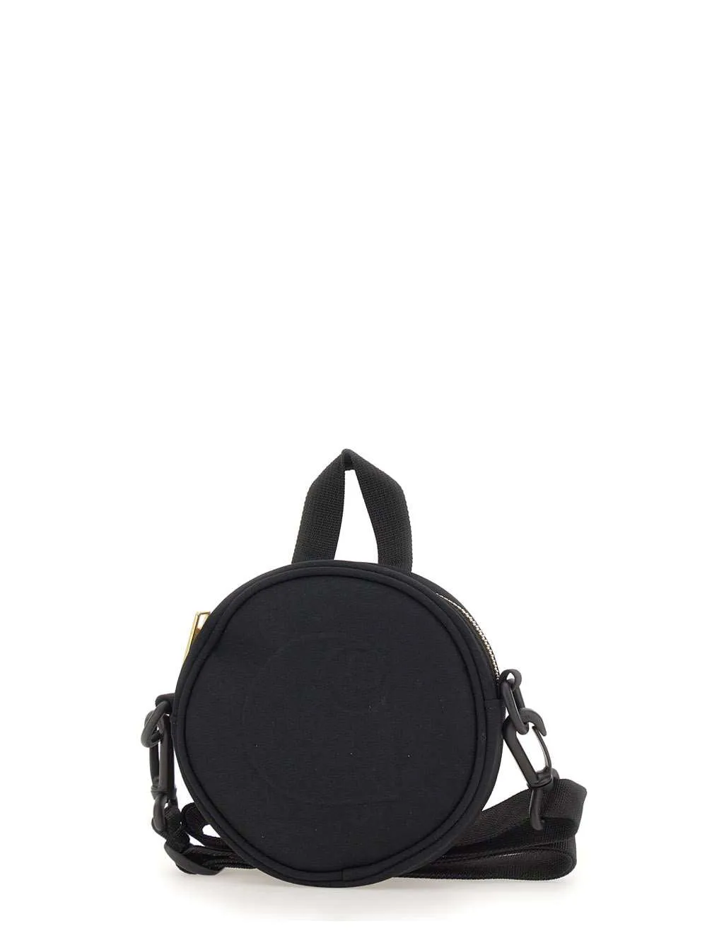 Clarton Waterproof Nylon Shoulder Bag in Black