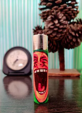 Clipper Designer Hand Painted Lighter