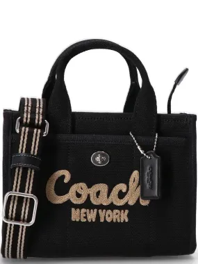 Coach Cargo Logo Flocked Tote Bag