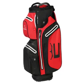 Cobra Ultradry Pro Waterproof Cart Bag - Black/High Risk Red