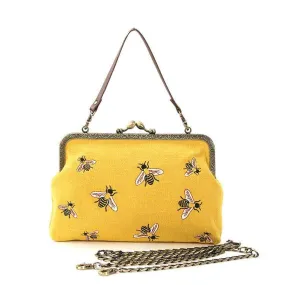 Comeco Bag: Kisslock Bees