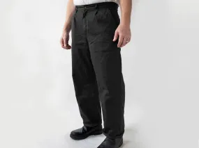 COURTLAND. LOOSE PANT. BLACK