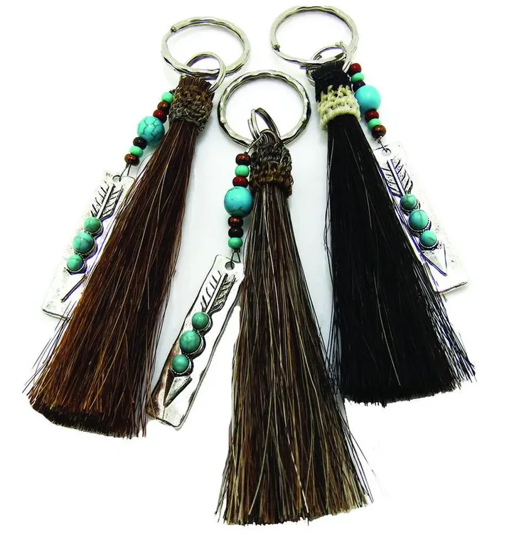 Cowboy Collectible Arrow Tassle Key Chain KCTSL2