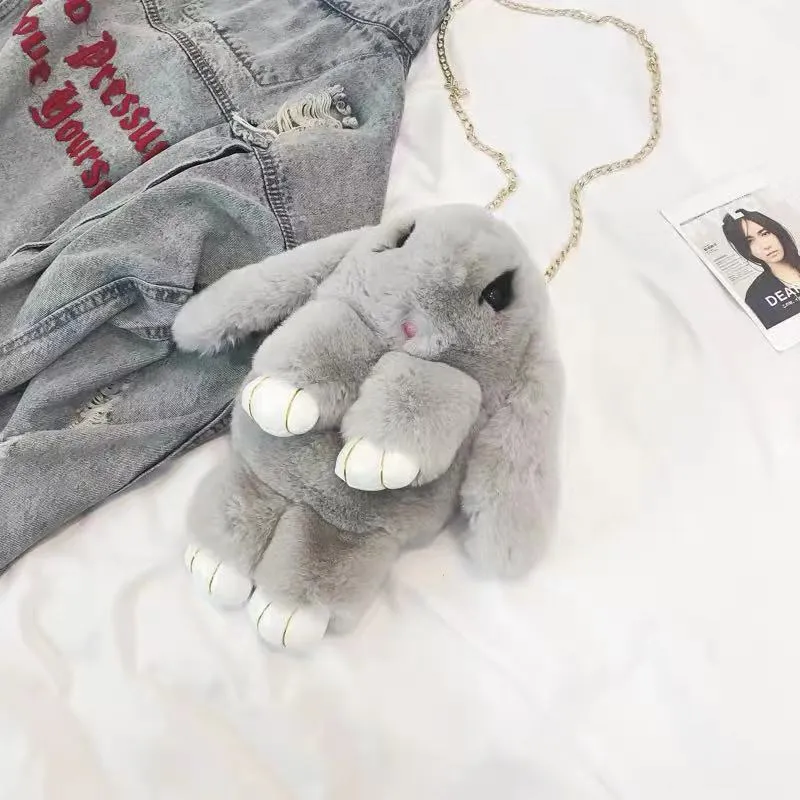 CUTE PLUSH BUNNY SHOULDER BAG |BACKPACK BY94019