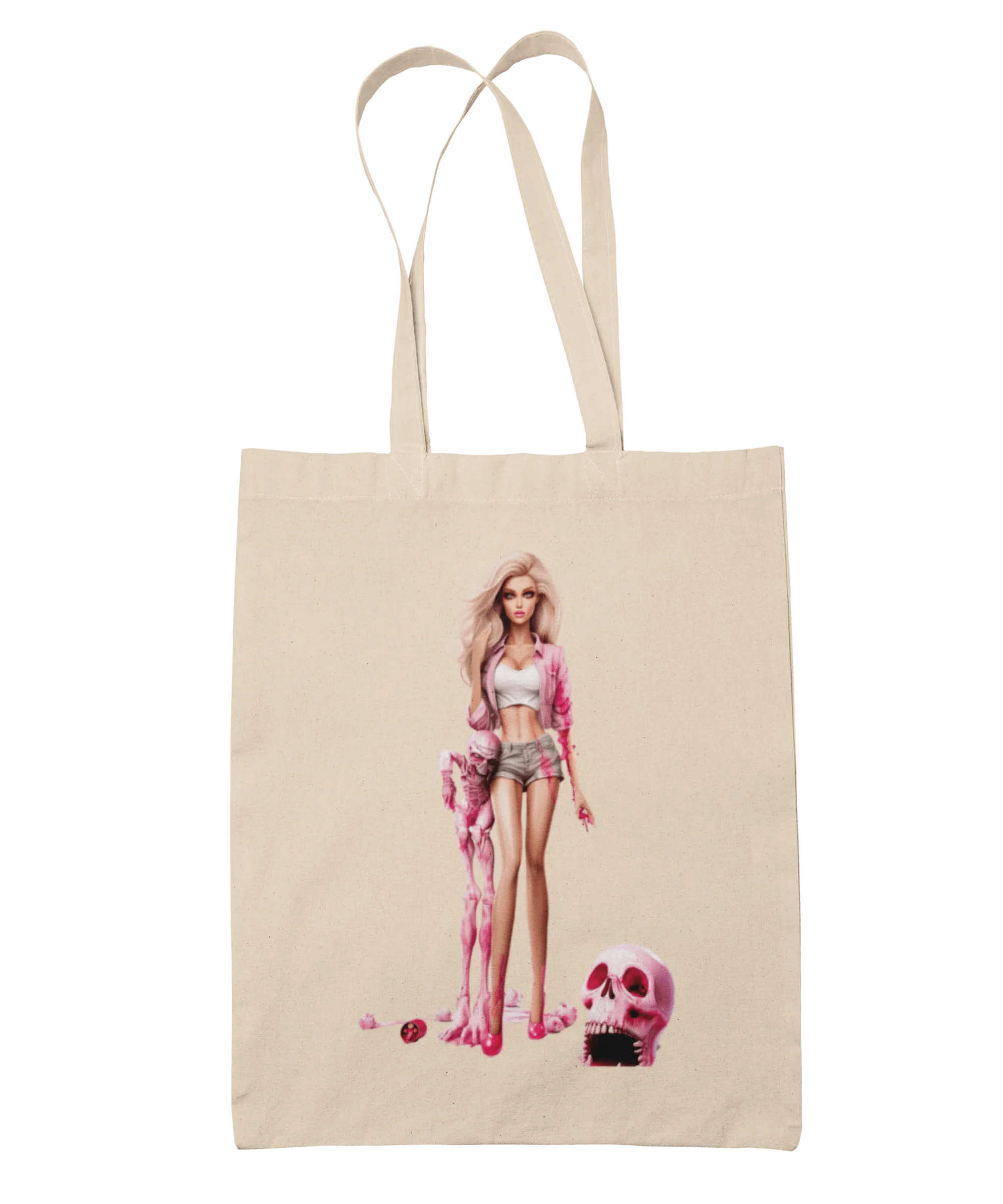 Daisy Duke Gothic Barbie Tote Bag