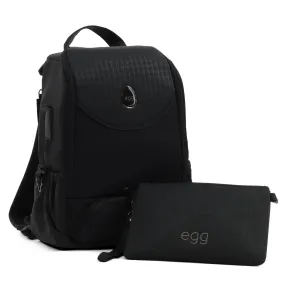 Egg 3 Backpack Houndstooth Black (Top Loader)