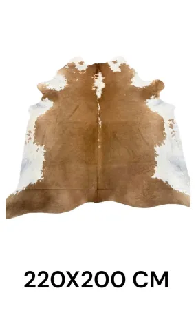 Exquisite Natural Cow Hide 200X220CM