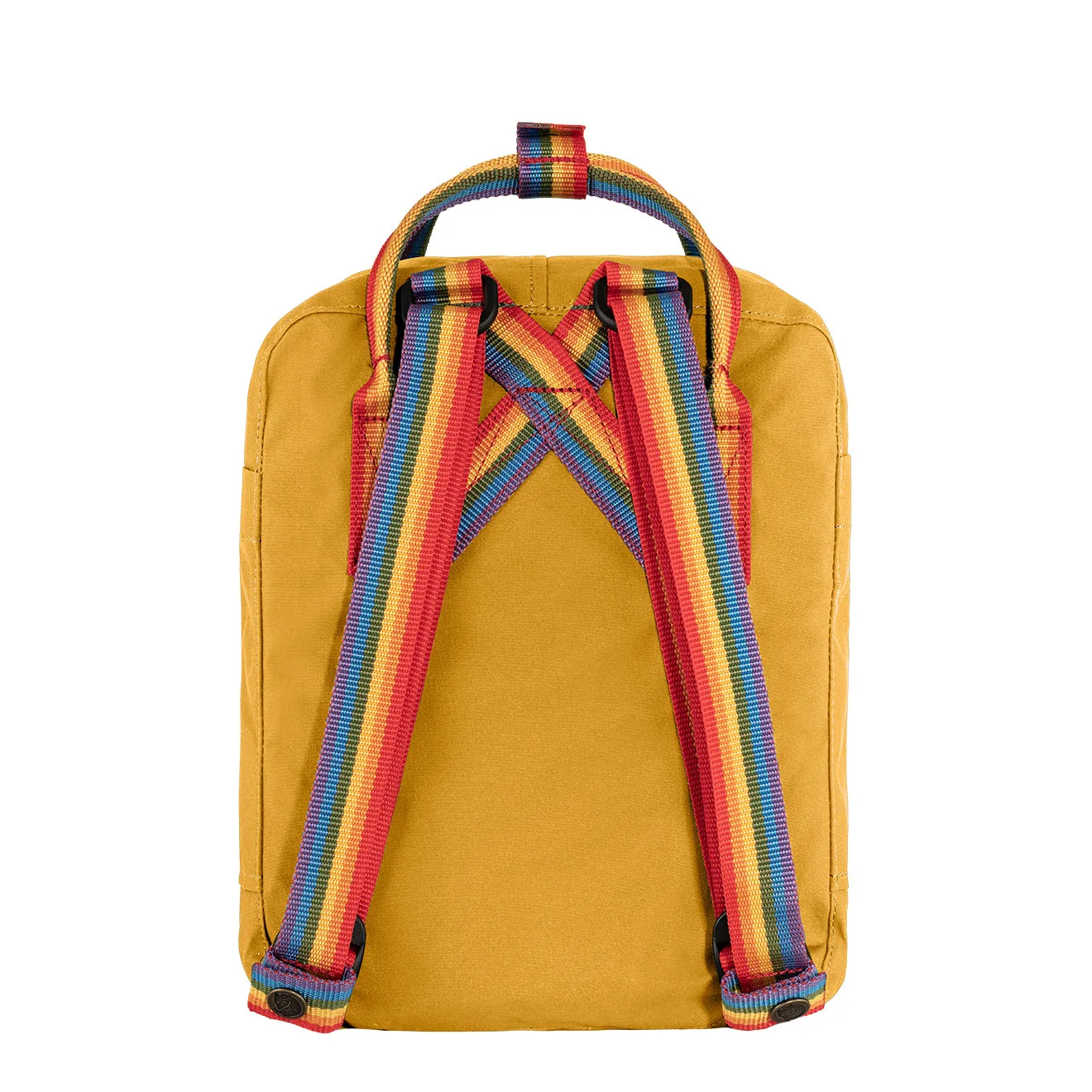 Fjallraven Kanken Rainbow Mini Ochre-Rainbow Pattern