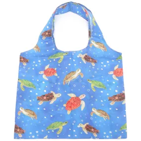 Foldable Bag Jake Local Turtles Blue