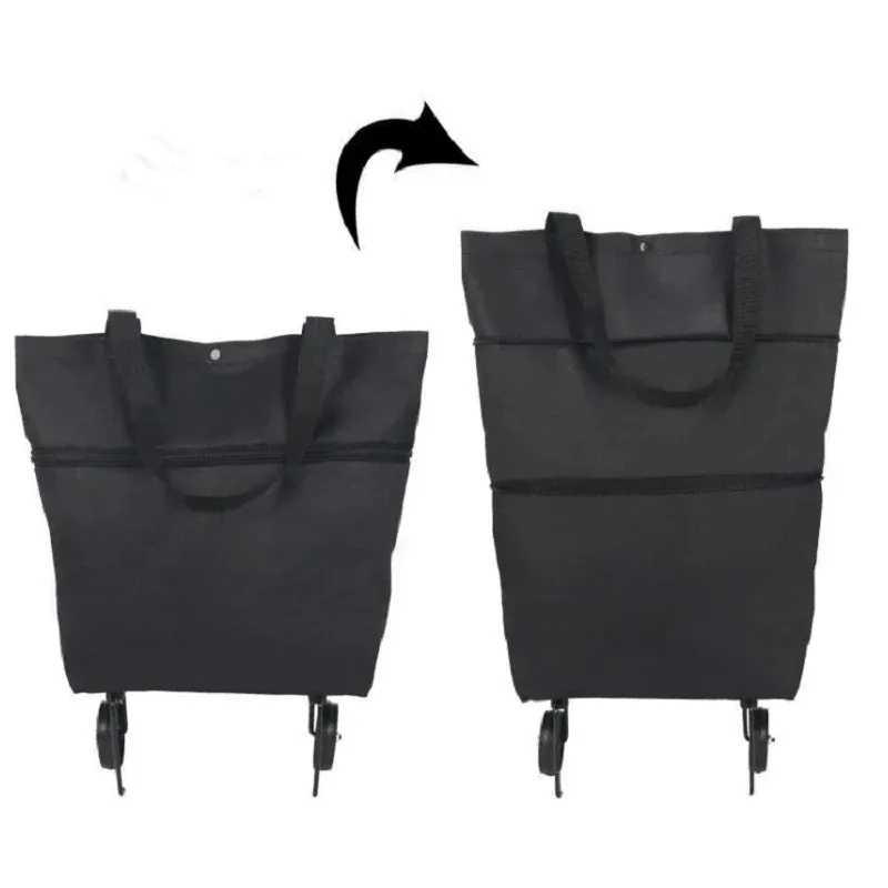 Foldable Shopping Trolley Tote Bag (🔥 Sale 60% Off)