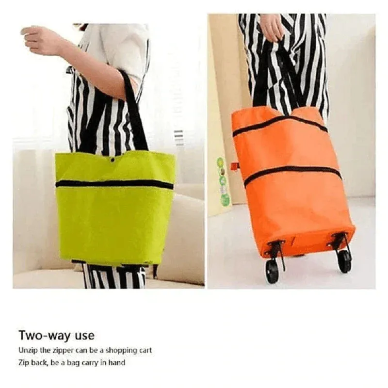 Foldable Shopping Trolley Tote Bag (🔥 Sale 60% Off)