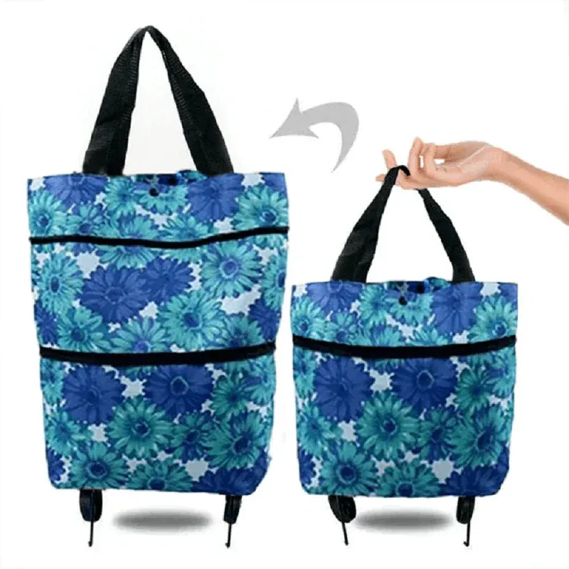 Foldable Shopping Trolley Tote Bag (🔥 Sale 60% Off)