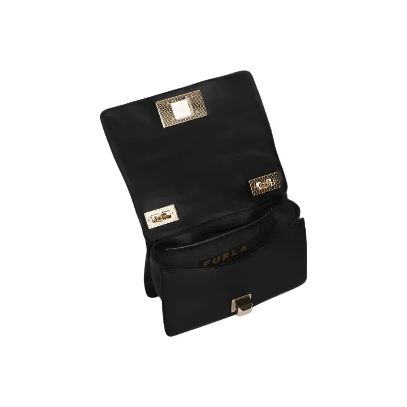 Furla Lulu Mini Crossbody - Nero Marshmallow