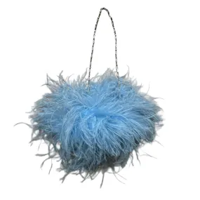 Greta Feather Shoulder Bag